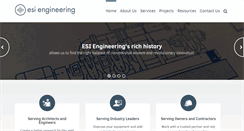 Desktop Screenshot of esi-engineering.com